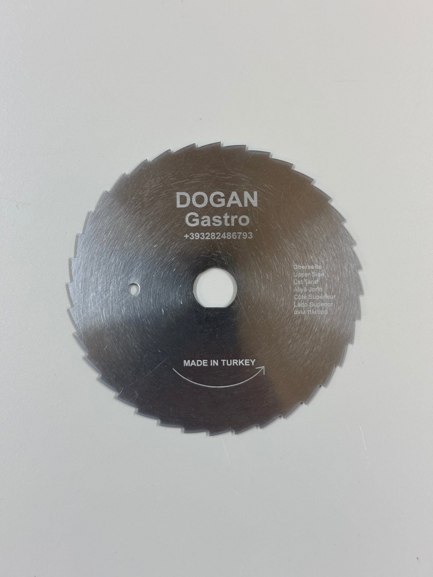 80mm Serrated Doner / Kebab Slicer Blade – Universal Replacement