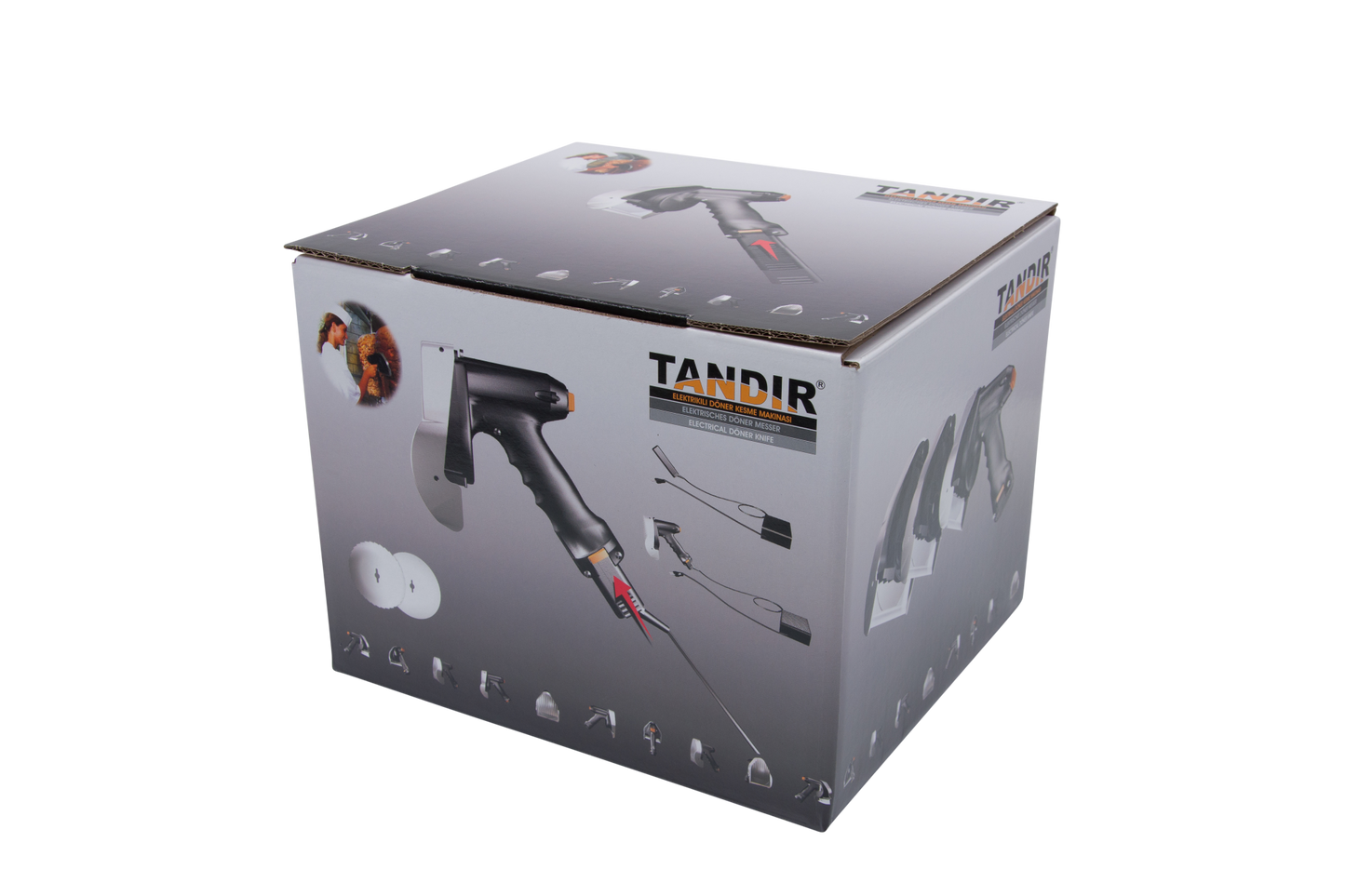 TANDIR Doner Cutter II 120 Cable – Professional Kebab Slicer